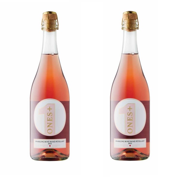 *2 X 750mL Bottles - ONES+ De-alcoholised Sparkling Rose 750mL