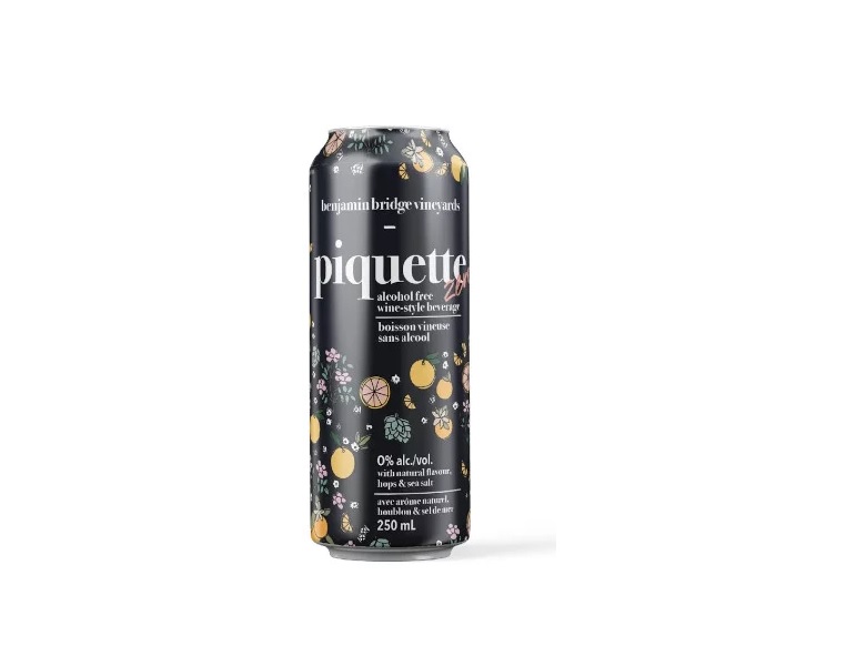 Benjamin Bridge Non-Alc Sparkling White Piquette